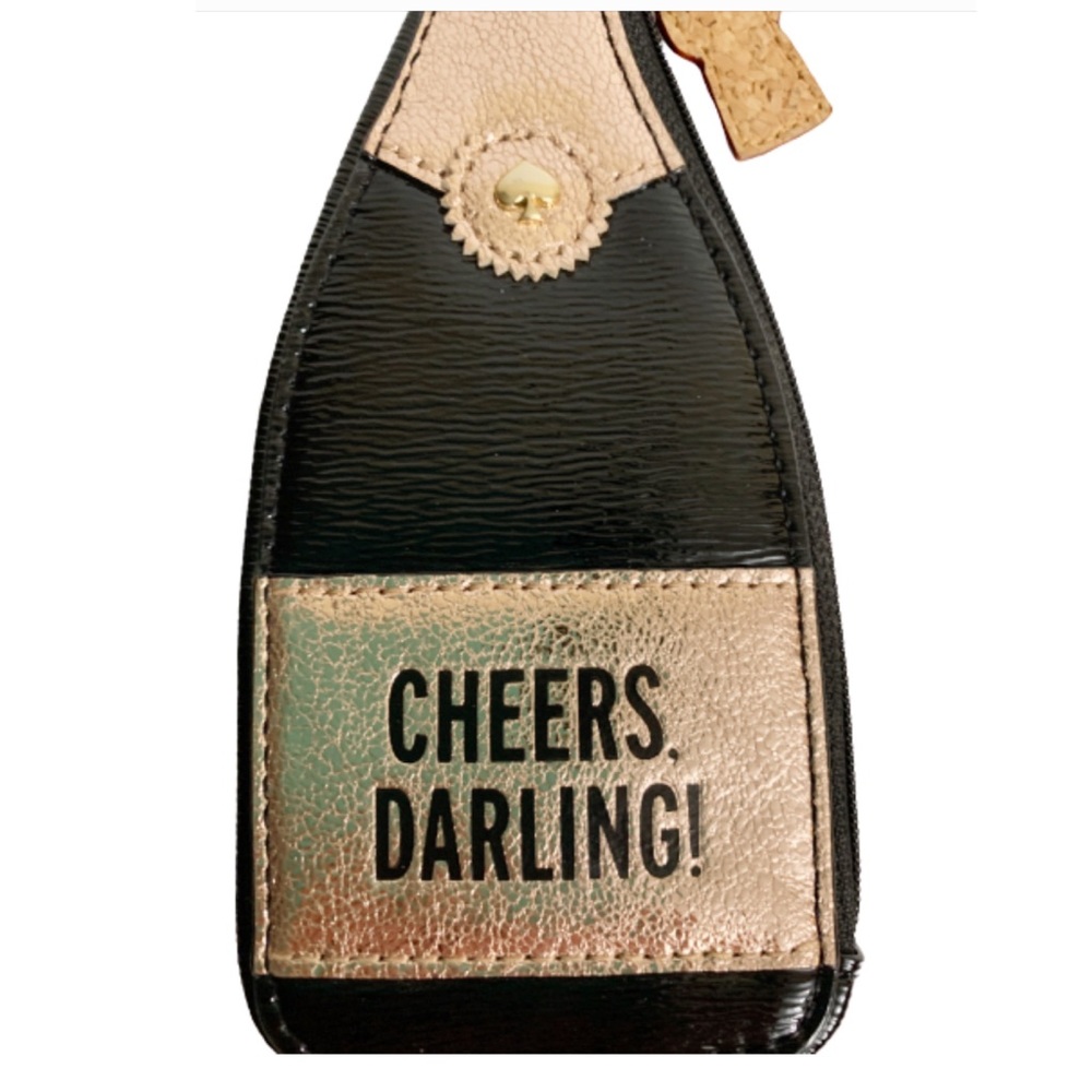 Kate Spade Cheers Darling Champagne Purse - Picture 3 of 6